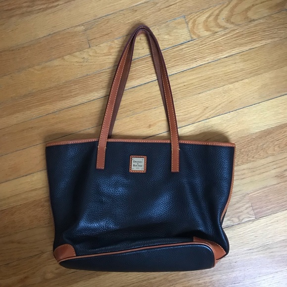 Dooney & Bourke Leather Tote - Picture 1 of 4